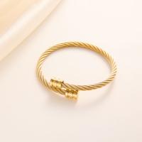 Pulsera para Hombre con Cable de Acero y Titano, Estilo Hip Hop Punk, Ajustable y Elástica, Regalos Para Hombre - details 3