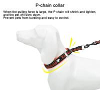 Truelove-Collar de nailon para mascotas, cadena P, ajustable, reflectante, SBR, Neopreno, resistente a tirones, a prueba de explosiones, viaje para perros y gatos, TLC5371 - details 2