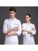 Restaurante Cafeteri Back Kitchen Uniforme de trabajo de Chef de malla transpirable para hombres y mujeres Hotel de verano de manga corta - details 8