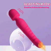 Consolador vibrador con calefacción potente para mujer, varita masajeadora AV, estimulador de clítoris y punto G, juguete sexual para Adultos 18, masturbador - details 15