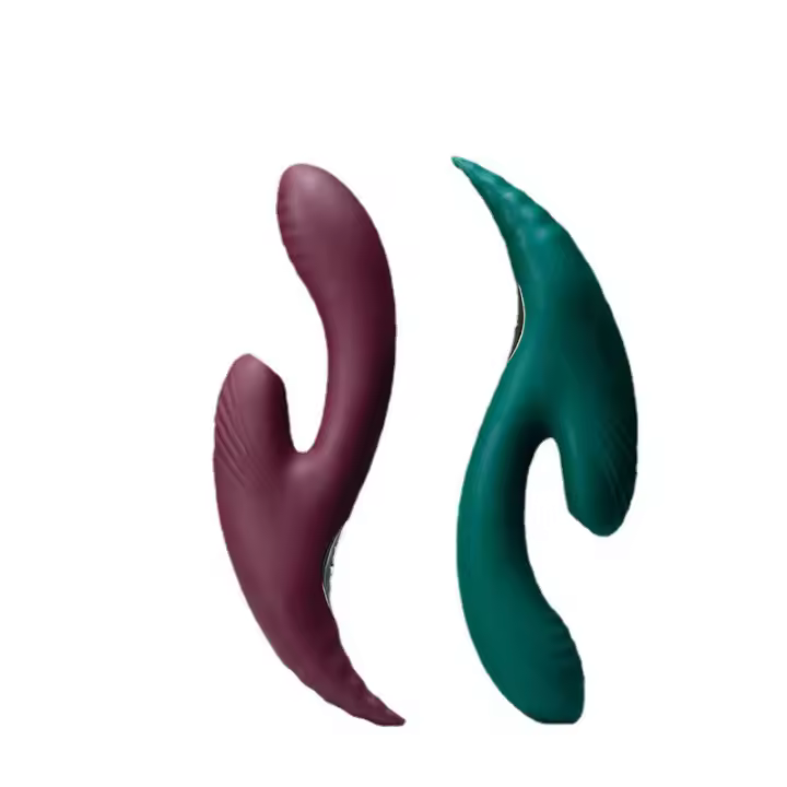 Juguetes sexuales, permiso estimulación vibrador doble femenino masturbador huevo vibrador productos sexuales - 1