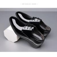 2025 otoño nuevos zapatos formales de estilo inglés de negocios para hombres zapatos casuales de cuero negro para uso en la oficina de la boda - details 10