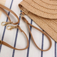 2025 nueva bolsa trenzada de papel hecha a mano simple y de moda bolsa trenzada multiusos bolsa de playa bolsa casual para mujer - details 4