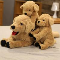 Juguetes de peluche de animales, muñeco de peluche suave de 35/75CM, para cachorro, perro Labrador, Golden Retriever - details 4