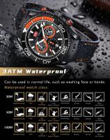 Reloj Deportivo de Cuarzo Mini Focus Impermeable, Multifuncional con Toma de Cuerda Giratoria y Dial Luminoso Regalo Perfecto para él - details 7