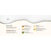 Milky body oil, lightweight, non-greasy, hydrating, vegan, moisturizing, exfoliating, soothing.