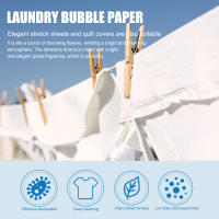 Láminas de detergente para la colada, tabletas de lavado concentrado, respetuosas con el medio ambiente, 30 piezas - details 2