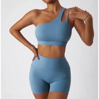 Shorts de Cintura Alta de Verano Pantalones Deportivos de Nylon con Percha de Glúteos para Mujeres - details 16