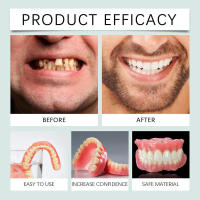 El juego de dentaduras mejora la estética del sonrisa, material cómodo para la decoración de los dientes y el cuidado bucal. - details 10