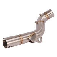Silenciador de Motocicleta de Aventura MODIFIED de RESPRACE para BMW F750GS F850GS F 850 GS 2018-2023 Tubo de Enlace Medio Modificado Borrador de Catalizador Eliminado Accesorio de Escape de Motocicleta - details 6