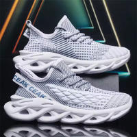 Zapatillas de Correr para Hombres Primavera/Verano Suela de Goma Natural Cordones de Anudado - details 10