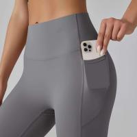Hmidou-mallas de gimnasio con bolsillos para mujer, pantalones de Yoga, Fitness, cintura alta, Control de barriga, correr, entrenamiento - details 46