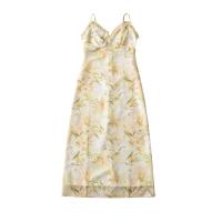 Ropa de mujer europea y americana vestido estampado popular hermoso regalo niña - details 1