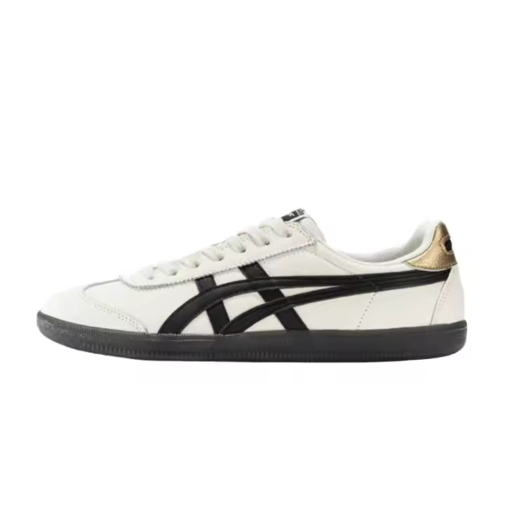 Leten TOKUTEN Zapatillas unisex de oro negro Low Top para zapatos de hombre y mujer - 1