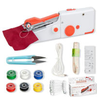 Máquina de coser DIY, Mini máquina de coser portátil Simple de mano, Micro máquina de coser de bolsillo para el hogar - details 4