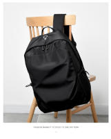 Mochila resistente al desgaste para viajeros, mochila informal de tela Oxford, mochila curva impermeable neutra para estudiantes de secundaria - details 16