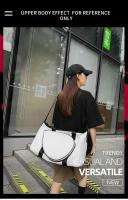 Combi-Bolsa para raqueta de Tenis, raqueta padel, bádminton aqueta, Unisex Adulto, Negro/Blanco - details 0