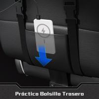 Silla de Oficina Silla Gaming con Reposapies Silla Ergonómica con Ruedas Silla Ordenador Ajustable Silla con Soporte Lumbar Capacidad MAX 136 KG Rojo - details 17