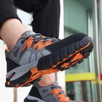 Zapatillas de trabajo con punta de acero para hombre, zapatos de seguridad a prueba de perforaciones, botas, calzado de seguridad indestructible a la moda, novedad de 2023 - details 29