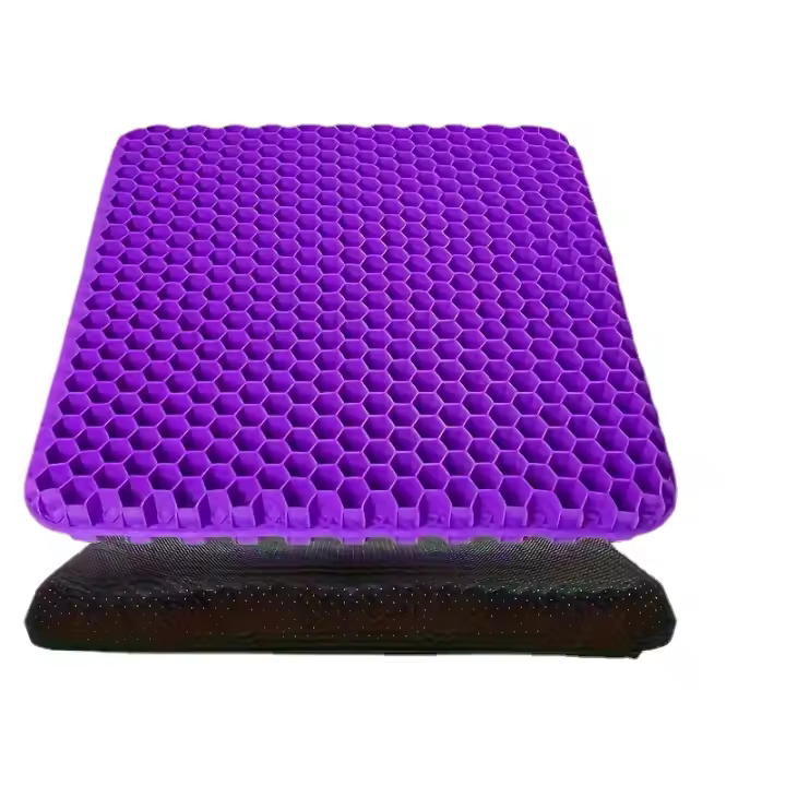 Cojín de Gel Refrigerante Extra Grande y Suave para Alivio de Cadera, Asiento Transpirable para Silla de Ruedas - 1