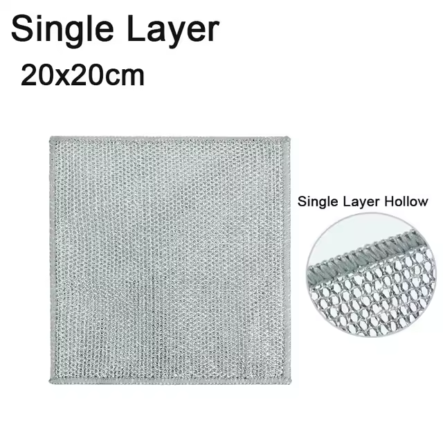 Paño Mágico de Limpieza Sier Paño de Plato Antiadherente Reutilizable para Eliminación de Óxido - 1