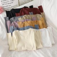 suéter de punto de manga larga para mujer, Jersey informal OL, otoño e invierno, 2025 - details 61