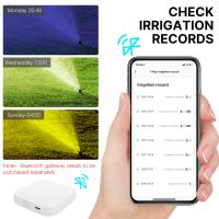 Aspersor de jardín inteligente con Bluetooth, temporizador bidireccional, filtro retardador de lluvia, controlador de riego automático - details 7