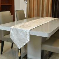 Campeones elegantes bordados de tejido Jacquard posmoderno clásico chino, decoración del hogar, mesa de cena, bandera, misma estera - details 4