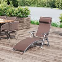 Sillón de Jardín Plegable con Resalto Ajustable 7 Niveles Carga de 165kg - details 28