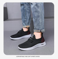 Zapatillas de moda para hombre Zapatillas elásticas ultraligeras y transpirables Suela blanda Zapatos casuales - details 9