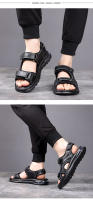 Sandalias de Deportes de Verano para Hombres Zapatos de Playa de Cuero Antideslizante - details 10