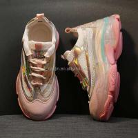 Nueva plataforma de cristal rosa curativo diseñador de moda para mujer zapatos deportivos de alta calidad a bajo precio - details 4