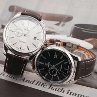 Reloj de Lujo ENITON 41mm Automático, Correa de Cuero, Moda de Negocios para Hombres - details 1