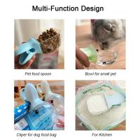 Cubierta de Comida para Mascotas Multifunción para Gatos/Cachorros Pequeños Tazón de Agua - details 2