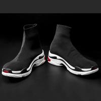 Zapatos para hombre, zapatillas de deporte para hombre, todas las marcas, mocasines de tenis, zapatos de marea para mujer, calcetines elásticos, zapatos casuales de moda, grandes, otoño 2024 - details 26