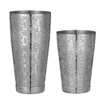 Coctelera trasera Boston Shaker: Juego de 2 piezas: herramienta de barra de barman profesional con peso de 18,6 oz y peso de 25 oz - details 1