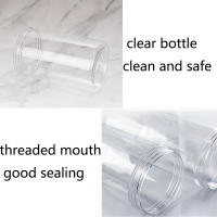 Frascos de almacenamiento de alimentos con tapa de café, latas selladas transparentes para galletas y dulces, tanque de grano de plástico vacío, contenedor de cocina transparente, 10 piezas - details 4