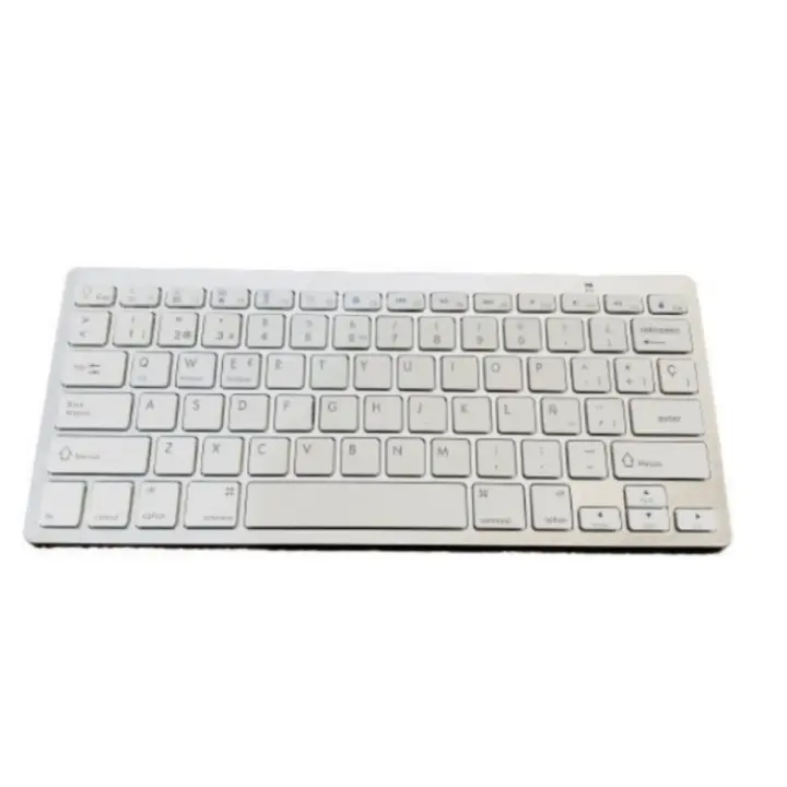 Teclado bluetooth wb-8022 Compatible con PC Mac.Teclado espanol. - 1