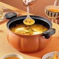 Olla de sopa de calabaza de hierro refinado antiadherente para el hogar, olla de micropresión de calabaza de 5/8L, estufa de Gas Universal de gran capacidad - details 6