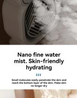 Aire Acondicionado Portátil, Enfriador de Aire, Humidificador, Ventilador Portátil, 3 Velocidades, 3 Modos de Nebulización, Luz de 7 Colores, Temporizador, para Hogar Oficina - details 6