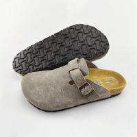 Zapatillas de Cuero Suave Antideslizante Zapatos de Playa para Hombres y Mujeres en Verano - details 5