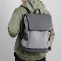 Mochila Hombre PU Cuero Impermeable Alta Calidad - details 17
