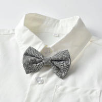 Camisa blanca de algodón de manga larga para niños, pantalones, vestido floral, traje de invierno para niños, ropa de otoño e invierno - details 2