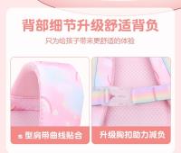 Mochilas escolares para niños y niñas, mochila escolar de gran capacidad, bolsa de arcoíris para libros, regalo para niños - details 5