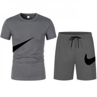 Camisetas ropa de baloncesto hombre ropa deportiva pantalones cortos dos piezas malla transpirable etiqueta negra - details 2