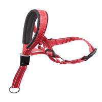 Bozales antiladridos para perros, herramienta de entrenamiento transpirable, juego de bozales de nailon con tiras reflectantes, correas para mascotas de verano - details 4