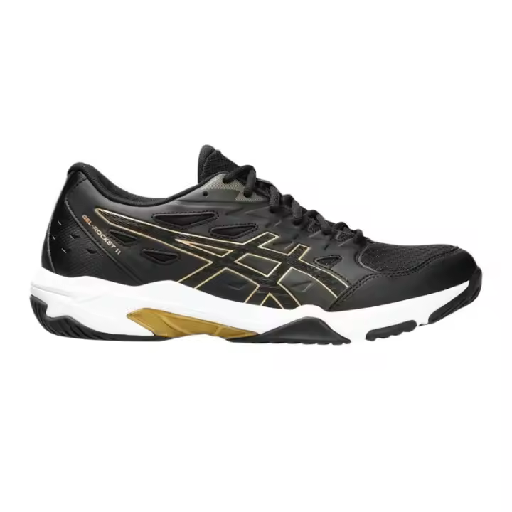 Leten Men GEL-ROCKET 11 Zapatos de interior en negro/oro puro - 1