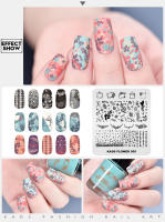 Plantillas de Pincelado de Uñas KADS para Diseño de Uñas Templates de Imagen DIY para Flores Hojas Frutas - details 8