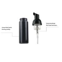 Botella con bomba ES de plástico, aspirador facial negro, dosificador de jabón, desinfectante de manos recargable, 2/6/30/50 UDS, 50ml - details 1