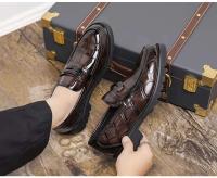 Zapatos Oxford de cuero de diseñador formal superior para hombre, estilo fácil de usar, talla grande, nueva alta calidad - details 11